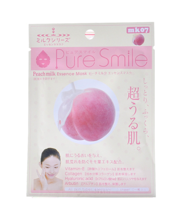 Mặt Nạ Tinh Chất Dưỡng Da Từ Sữa Tươi & Trái Đào Puresmile Essence Mask Peach Milk