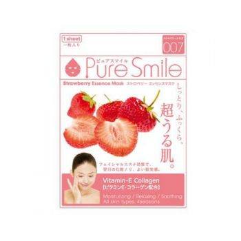 Mặt Nạ Puresmile Milky Essence Mask Strawberry N002