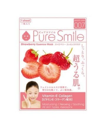 Mặt Nạ Puresmile Milky Essence Mask Strawberry N002