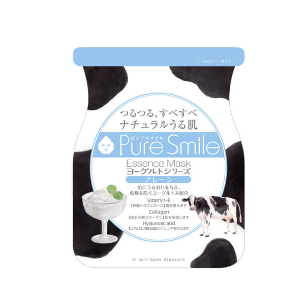 Pure Smile Essence Mask Plain Yoghurt - Mặt Nạ Dưỡng Da Với Thành Phần Sữa Chua Nguyên Chất