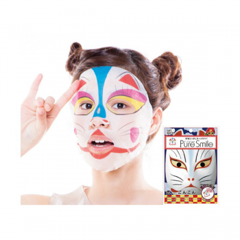 Mặt Nạ Nghệ Thuật Hoa Trà Nhật Bản Puresmile Nippon Art Mask Koinookitsune